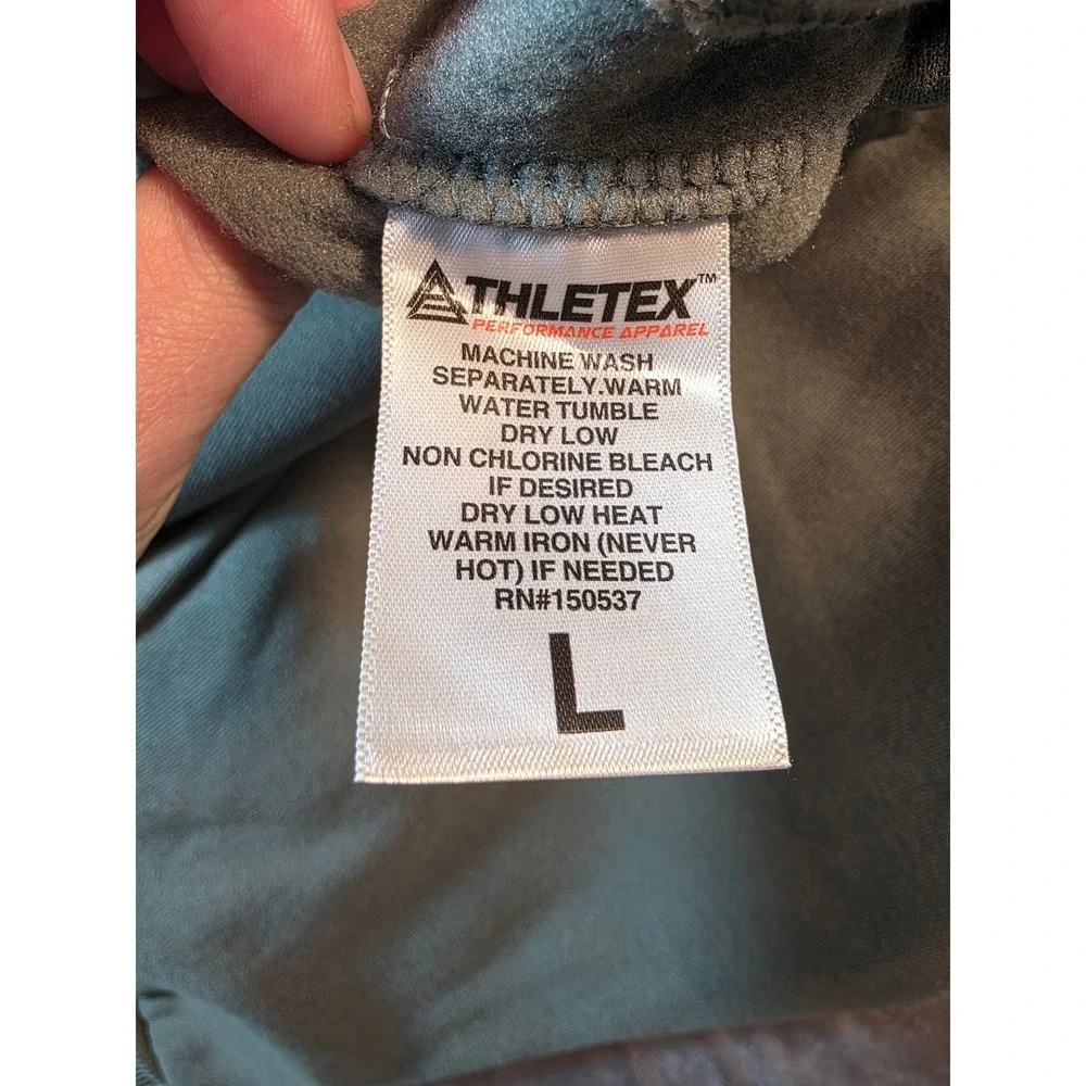 Athletex Joggers Mens Large Sage Green Performance‎ Tech Fleece Sweatpants NEW